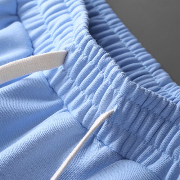 Casablanca Blue Graphic-Print Drawstring Athletic Shorts - Picture 4 of 8